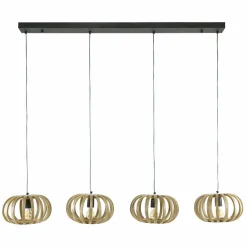 WoonStijl Hanglamp 4L stripes Sale