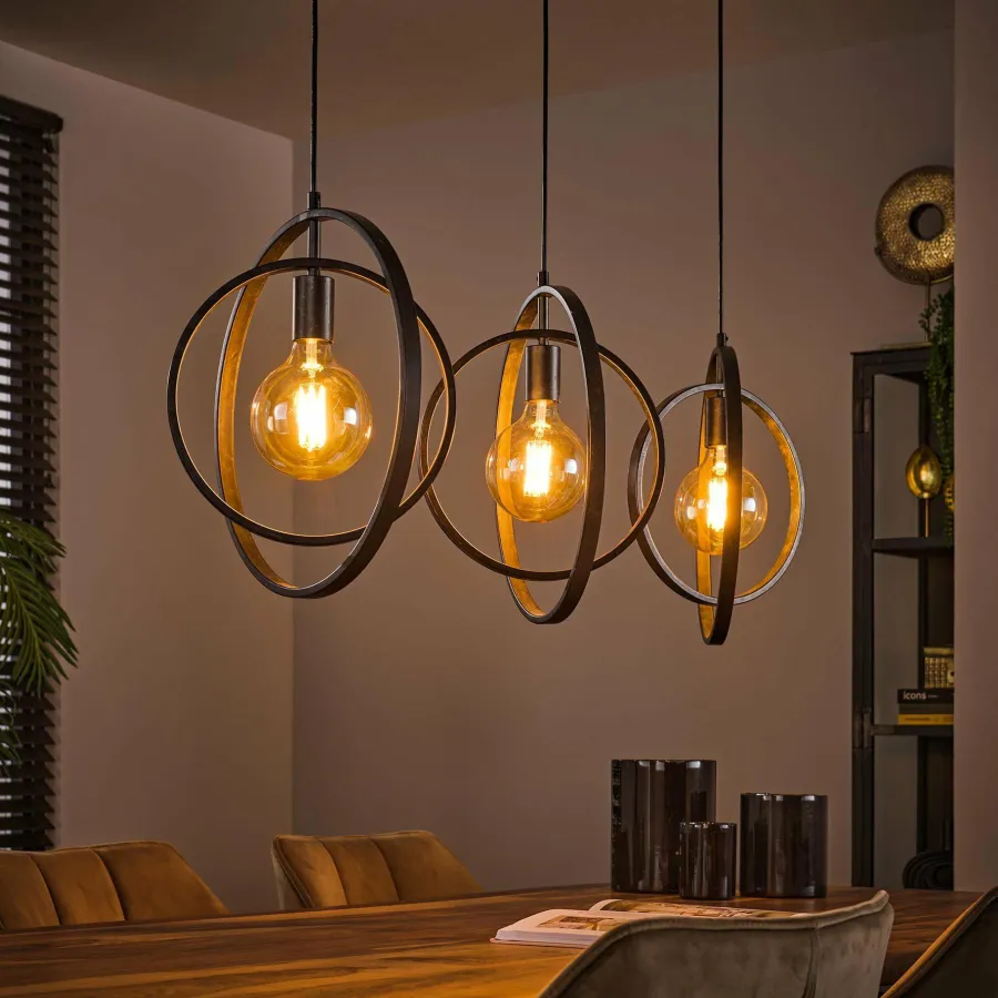 WoonStijl Hanglamp 3L Turn around