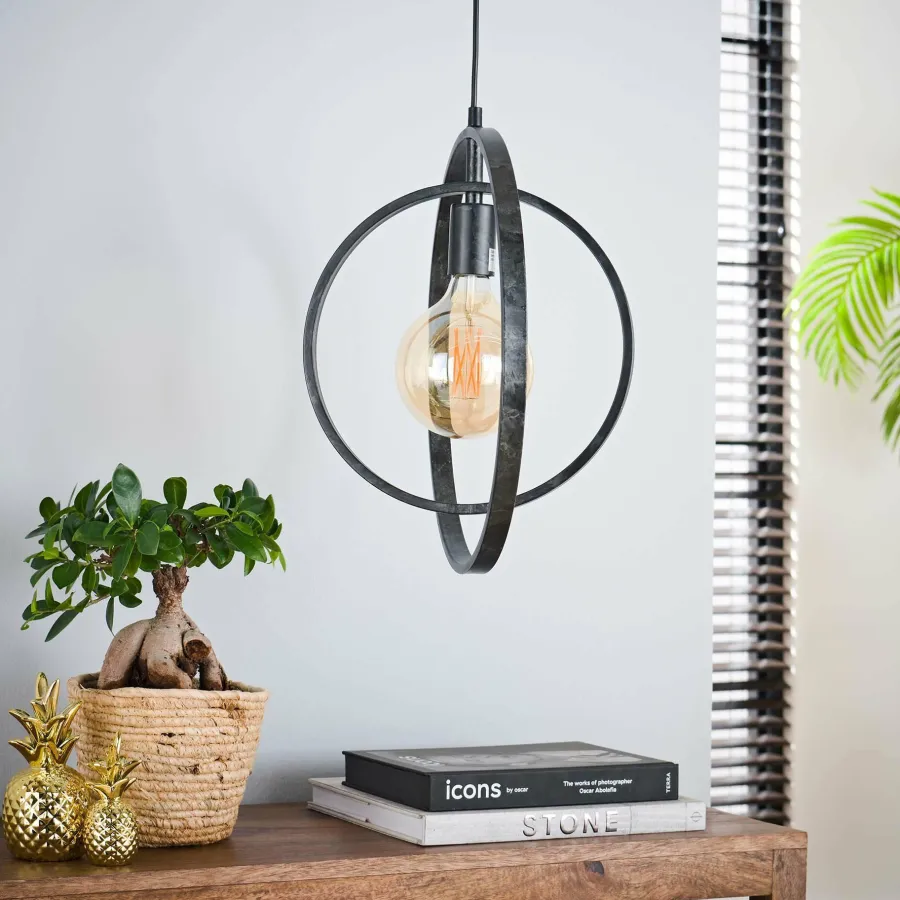 WoonStijl Hanglamp 1L Turn around Hot