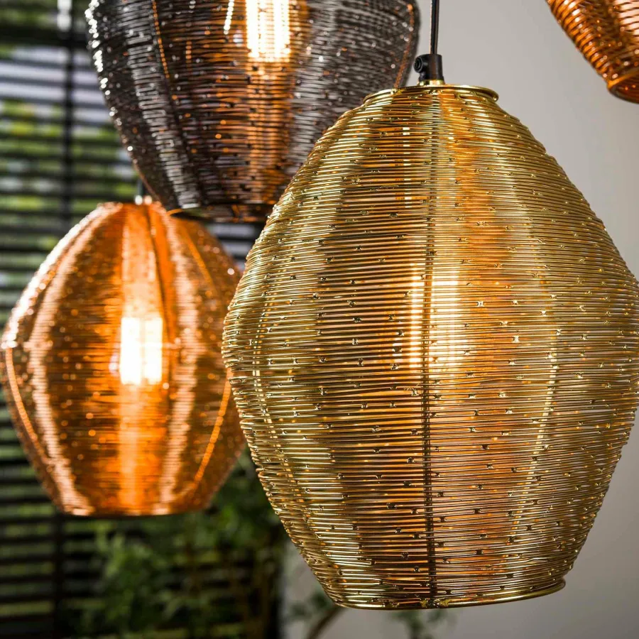 WoonStijl Hanglamp 5L web mix Clearance