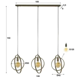WoonStijl Hanglamp Turn Around Beige Sale