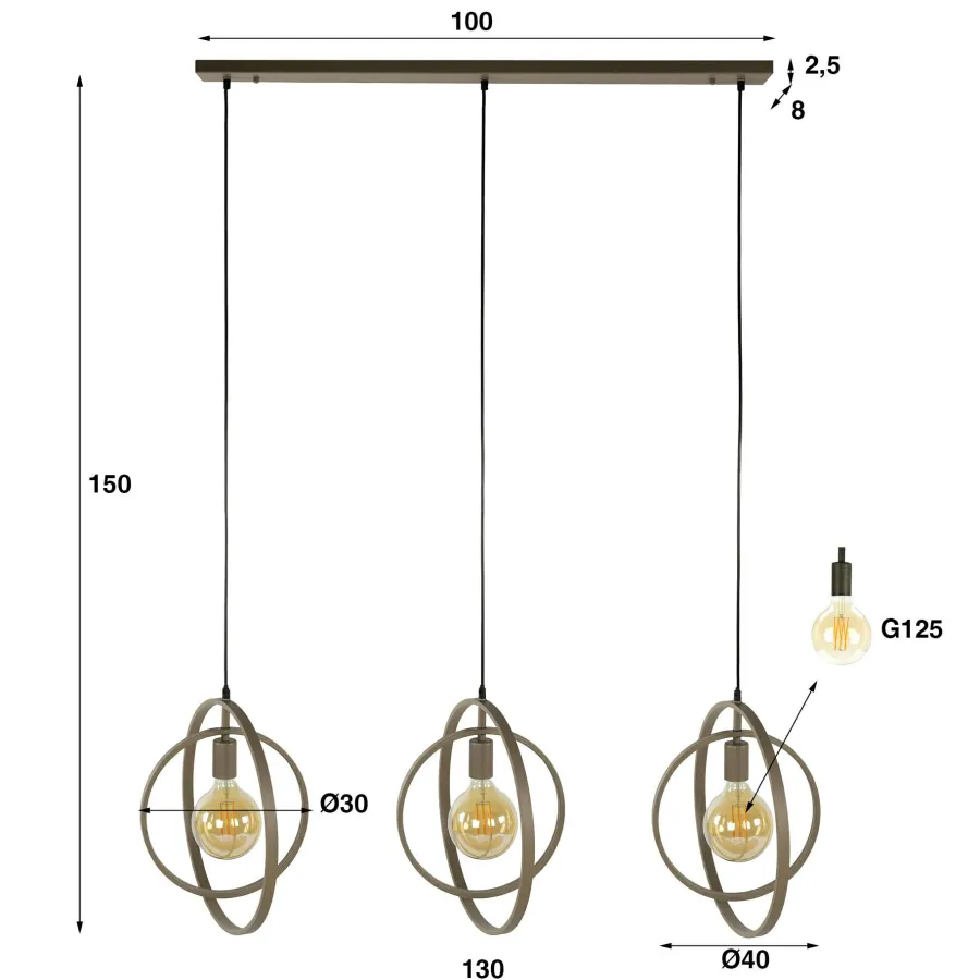 WoonStijl Hanglamp Turn Around Beige Sale