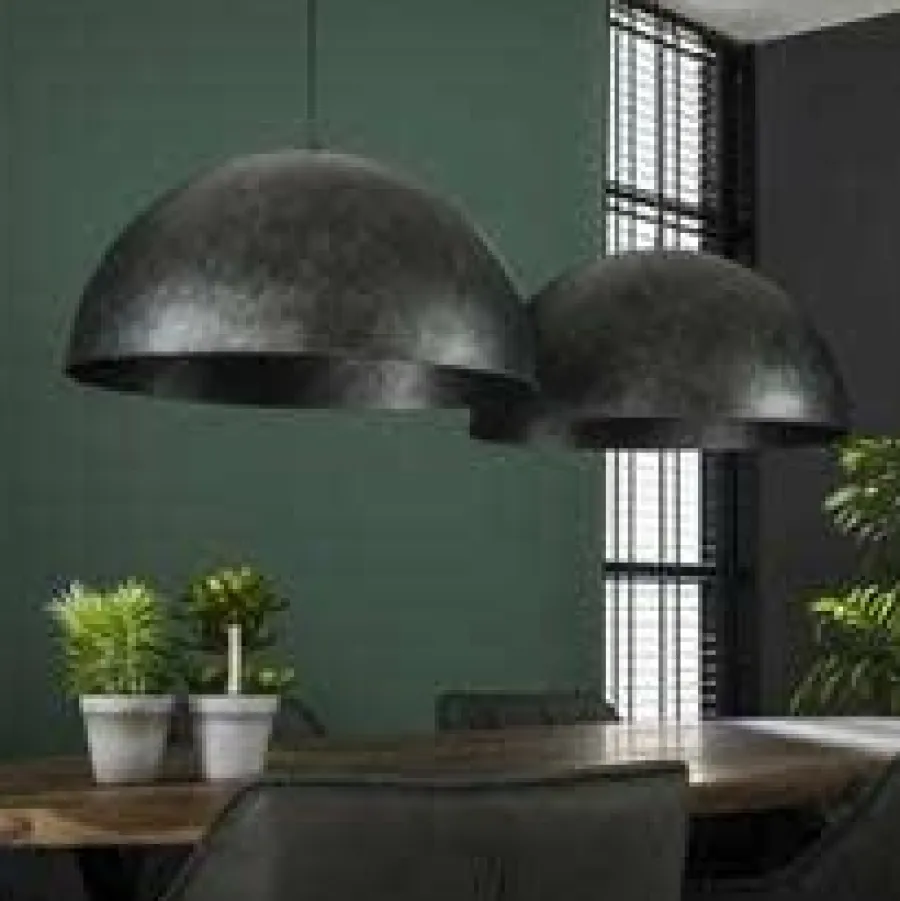 WoonStijl Hanglamp 2x Ø60 Dome Sale