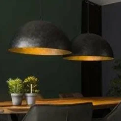 WoonStijl Hanglamp 2x Ø60 Dome Sale