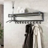 WoonStijl Kapstok 10 haaks roede-hoedenplank Discount
