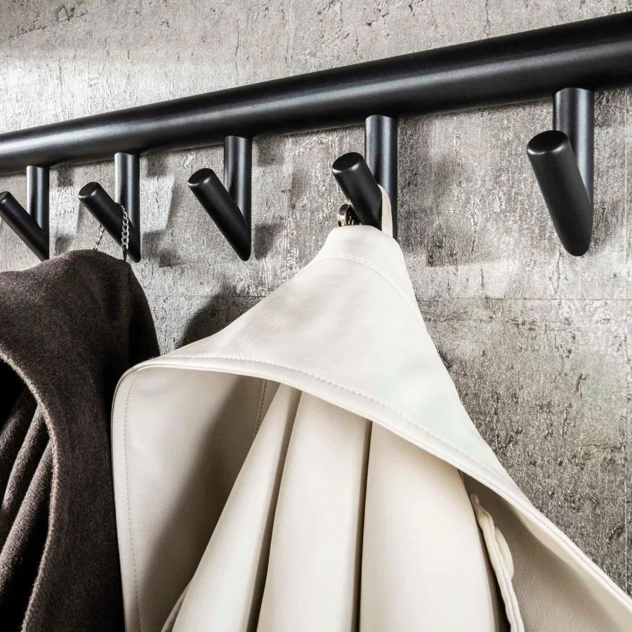 WoonStijl Kapstok 10 haaks roede-hoedenplank Discount