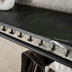WoonStijl Kapstok 10 haaks roede-hoedenplank Discount