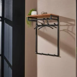 WoonStijl Kapstok Custom hoog 2x4 haken 55 cm Online
