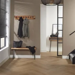 WoonStijl Kapstok edge 8 haken / Massief acacia naturel Outlet