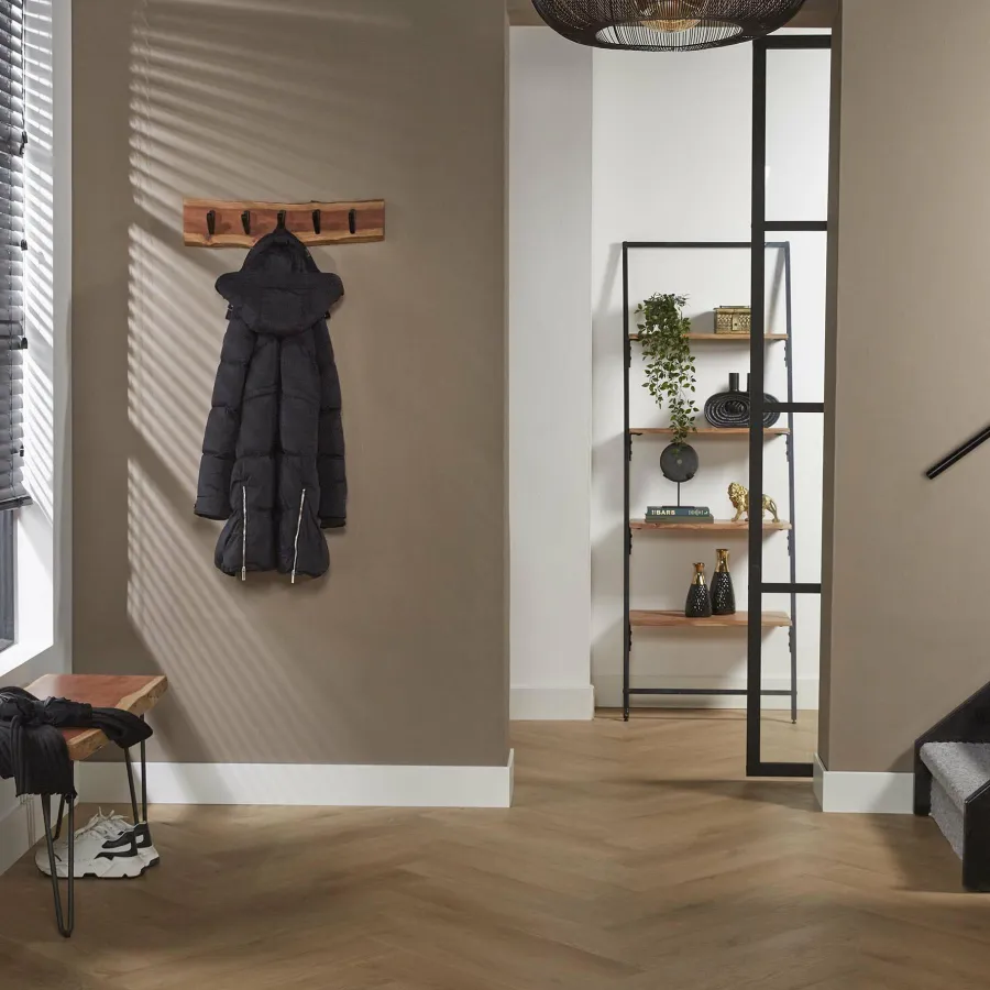 WoonStijl Kapstok edge 5 haken / Massief acacia naturel