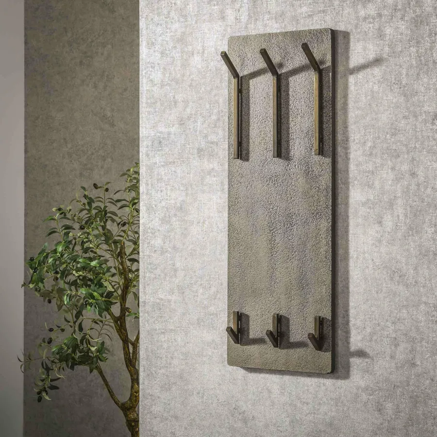 WoonStijl Kapstok Ferro 2x3 haken hoog Discount