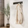 WoonStijl Kapstok Terra 6 haken bruin - 60 cm Best