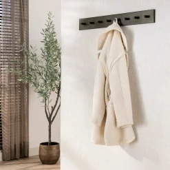WoonStijl Kapstok Terra 8 haken bruin - 80 cm New