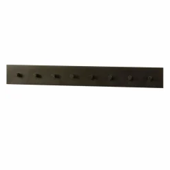 WoonStijl Kapstok Terra 8 haken bruin - 80 cm New