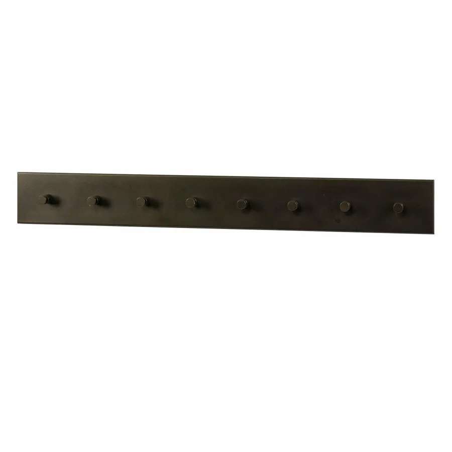 WoonStijl Kapstok Terra 8 haken bruin - 80 cm New