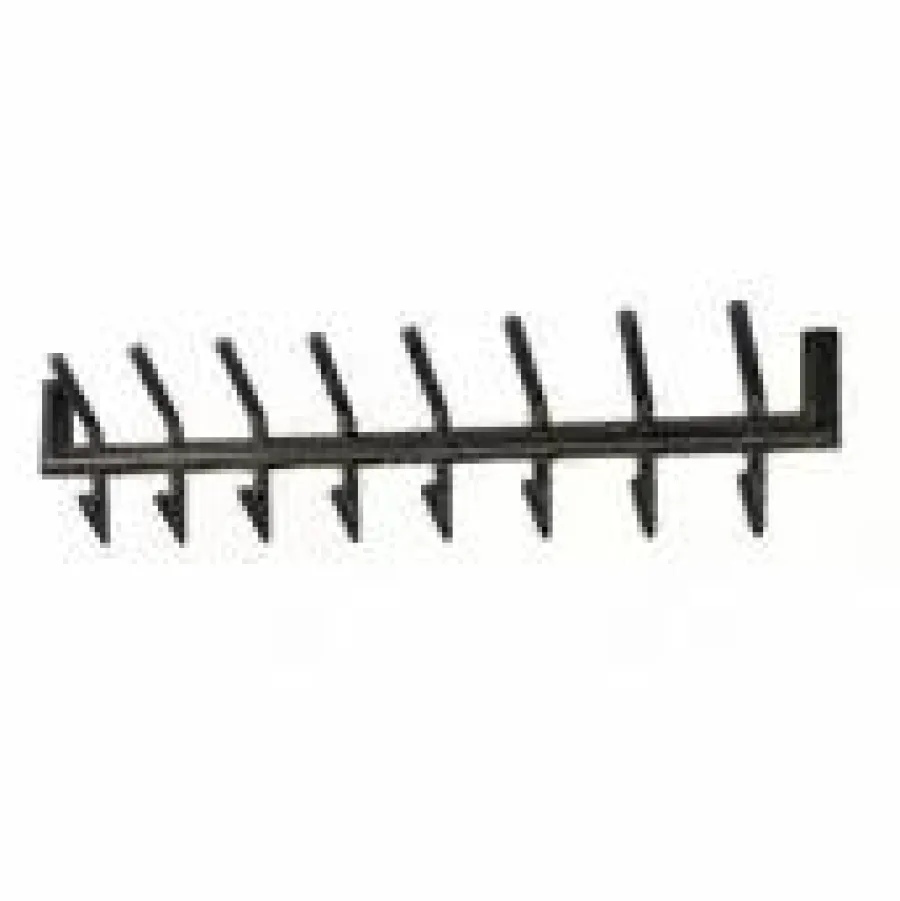 WoonStijl Kapstok Tubo 2x8 haken bruin Hot