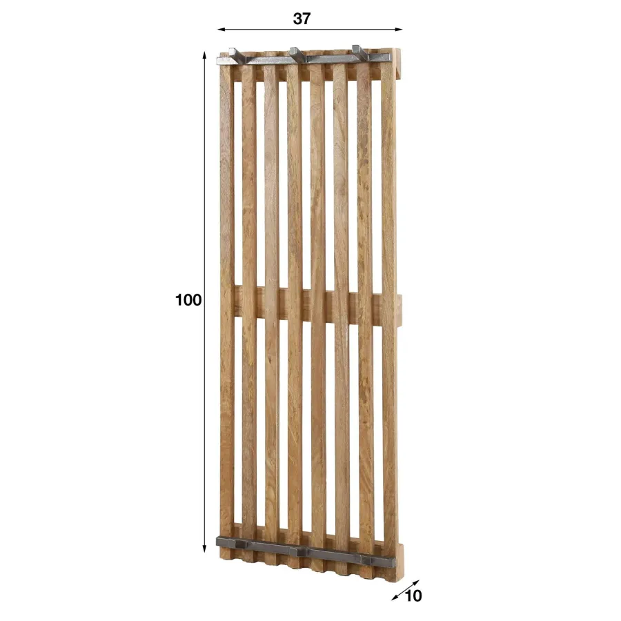 WoonStijl Kapstok tweak 2x3 haken hoog Discount