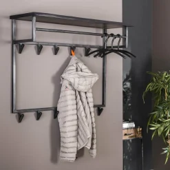WoonStijl Kapstok yucon hoog 12 haken Clearance