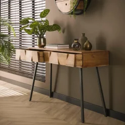 WoonStijl Kaptafel / Sidetable Demn acacia Clearance