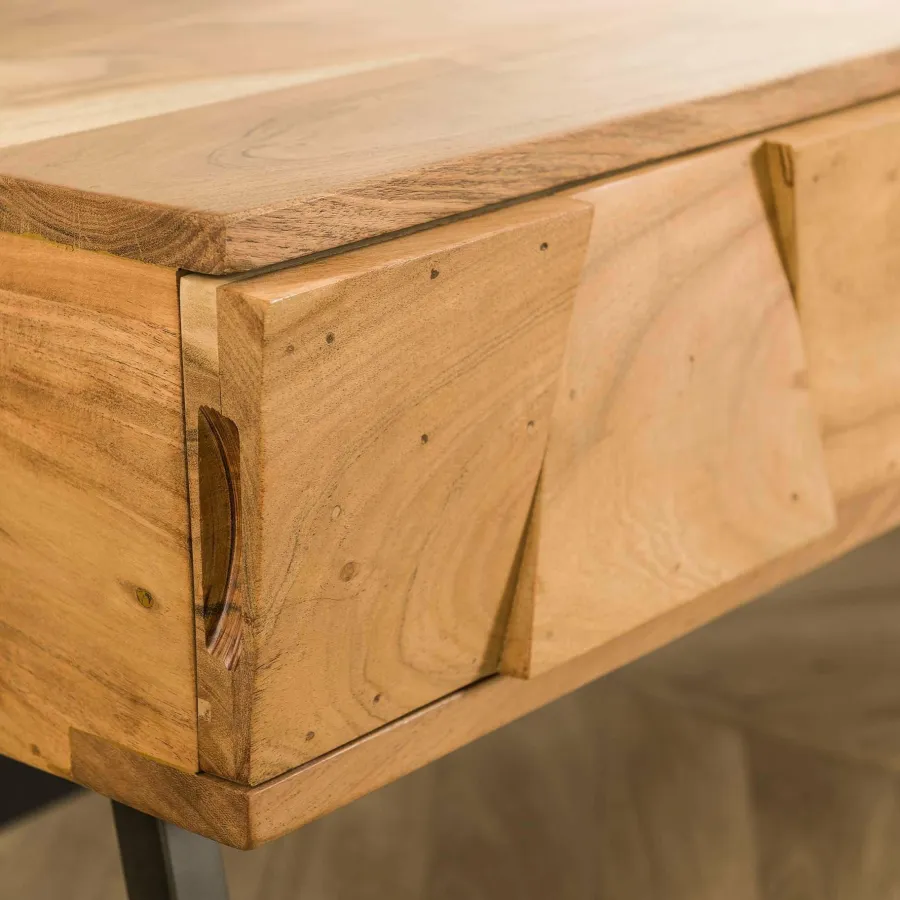 WoonStijl Kaptafel / Sidetable Demn acacia Clearance