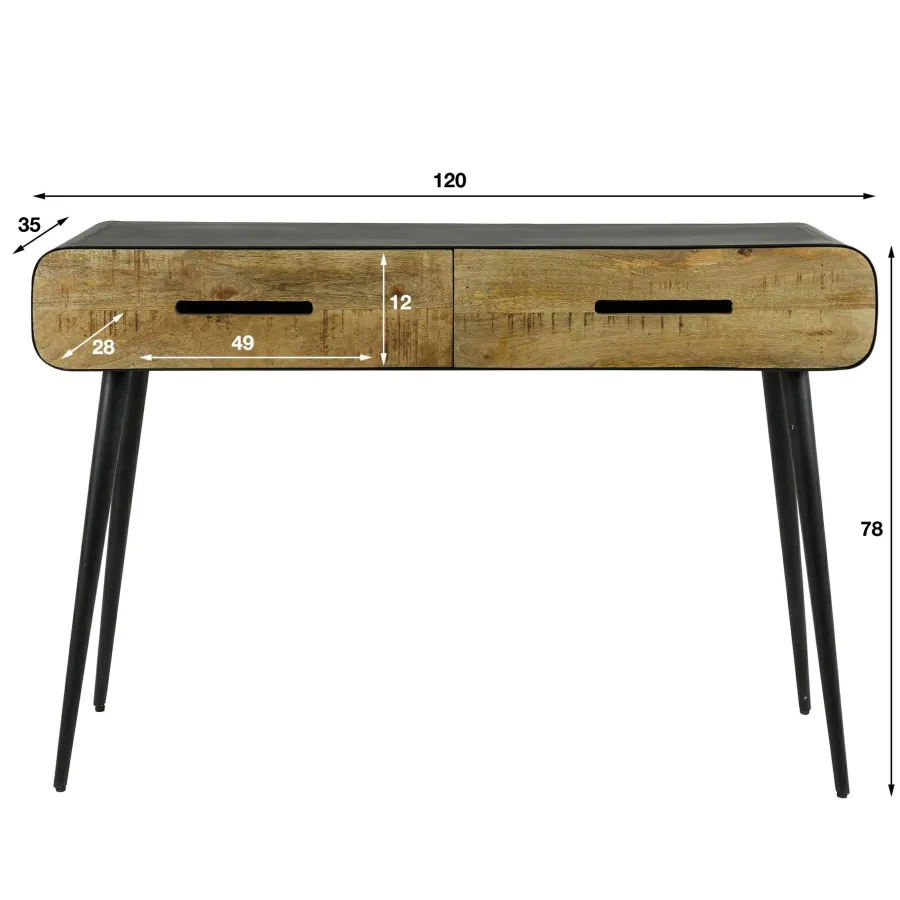 WoonStijl Kaptafel 2L carve Sale