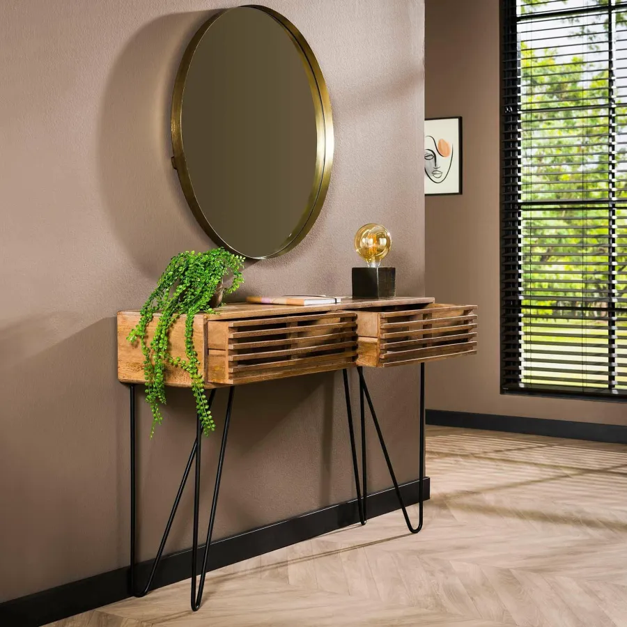 WoonStijl Kaptafel tweak met 2 lades Discount