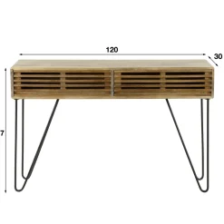 WoonStijl Kaptafel tweak met 2 lades Discount