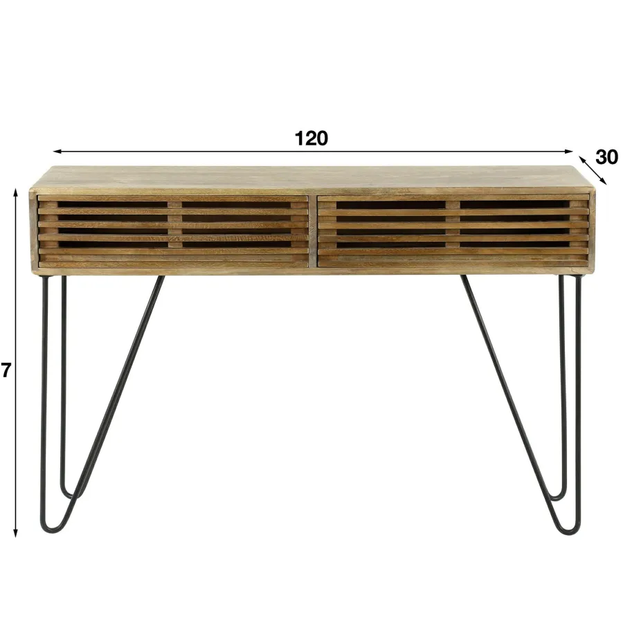WoonStijl Kaptafel tweak met 2 lades Discount