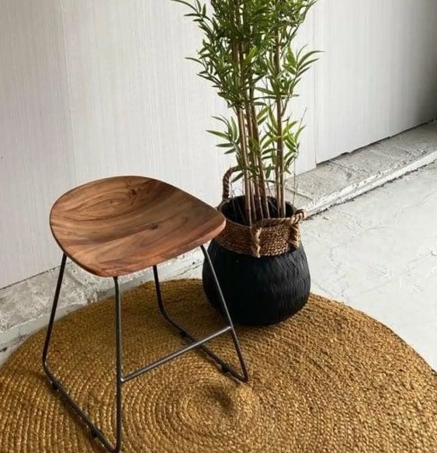 WoonStijl Kruk hout ergo Online