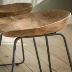 WoonStijl Kruk hout ergo Online