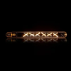 WoonStijl Lichtbron LED filament buis 30 cm - E27 4W 2100K 280lm dimbaar/Amberkleurig glas Best