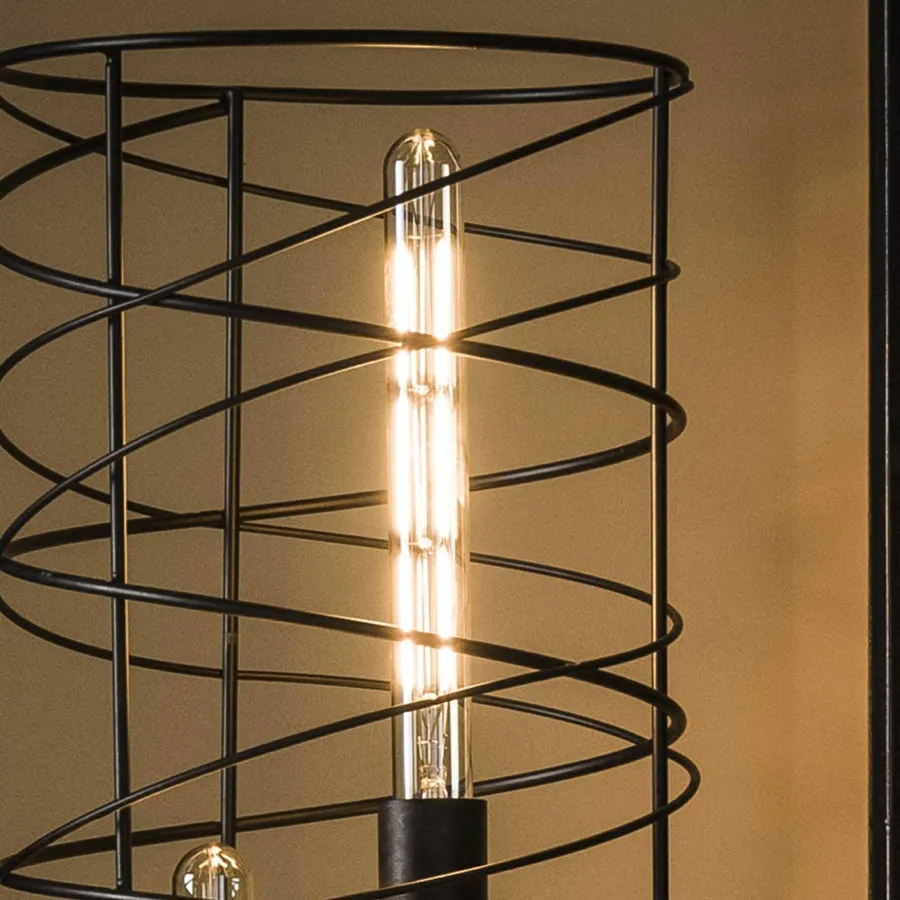 WoonStijl Lichtbron LED filament buis 30 cm - E27 4W 2100K 280lm dimbaar/Amberkleurig glas Best