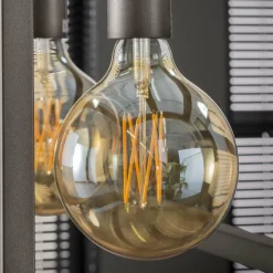 WoonStijl Lichtbron LED filament bol Ø12 5 - E27 6W 2100K 450lm dimbaar / Amberkleurig glas Outlet
