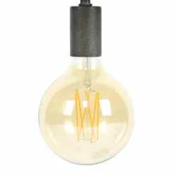 WoonStijl Lichtbron LED filament bol Ø12 5 - E27 6W 2100K 450lm dimbaar / Amberkleurig glas Outlet