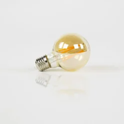 WoonStijl Lichtbron LED [G70] filament bol Ø7 Amberkleurig glas (8465) New