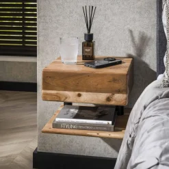 WoonStijl Nachtkastje 1 lade shelve Discount