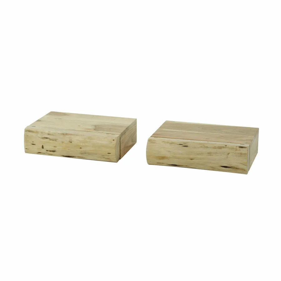 WoonStijl Nachtkastje 1 lade set van 2 tree XS acacia Hot