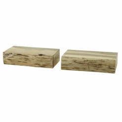 WoonStijl Nachtkastje 1 lade set van 2 tree L acacia New