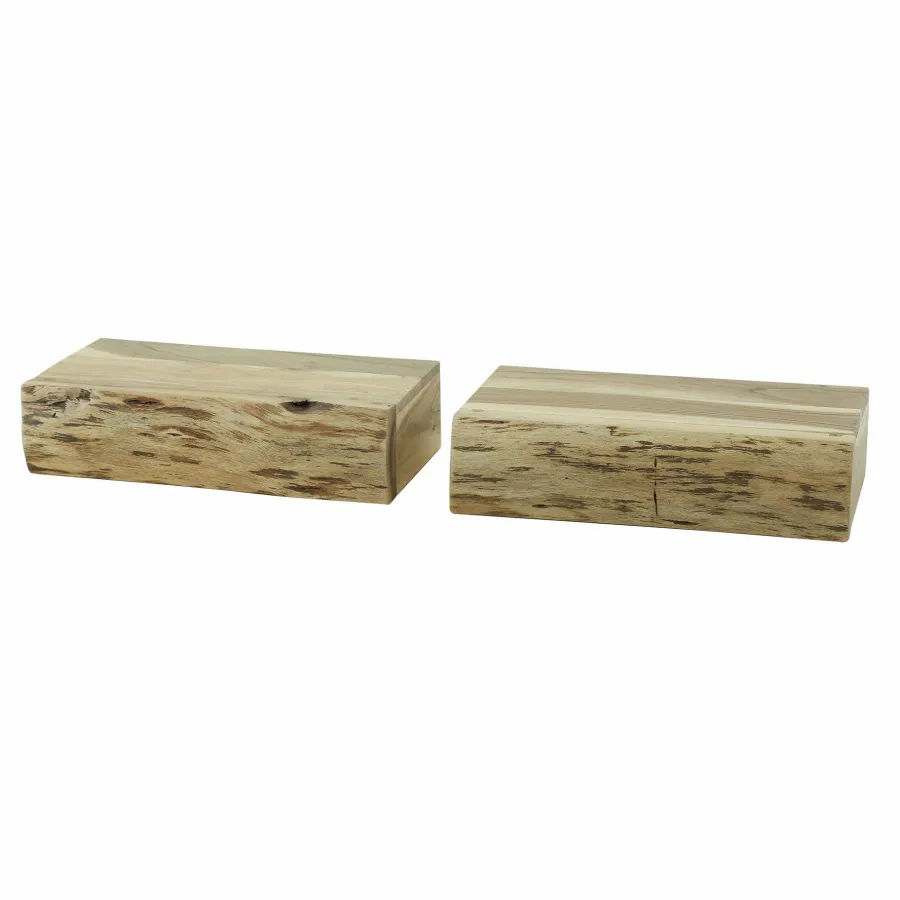 WoonStijl Nachtkastje 1 lade set van 2 tree L acacia New