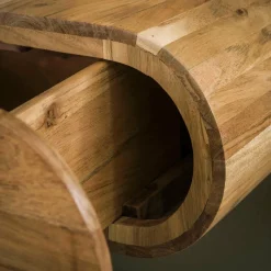 WoonStijl Nachtkastje Bend acacia met 1 lade Clearance