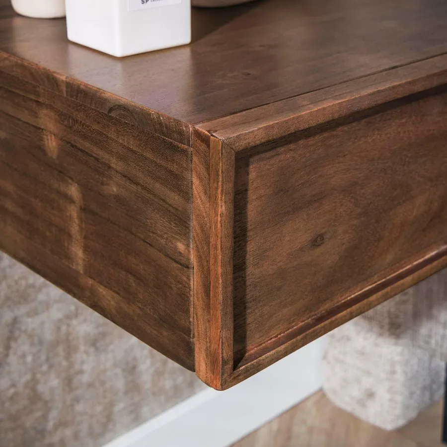 WoonStijl Nachtkastje Frame met 1 lade - set van 2 nachtkastjes Discount