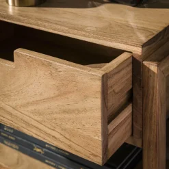 WoonStijl Nachtkastje houten frame zwevend met 1 lade New