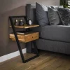 WoonStijl Nachtkastje Lean Acacia Discount