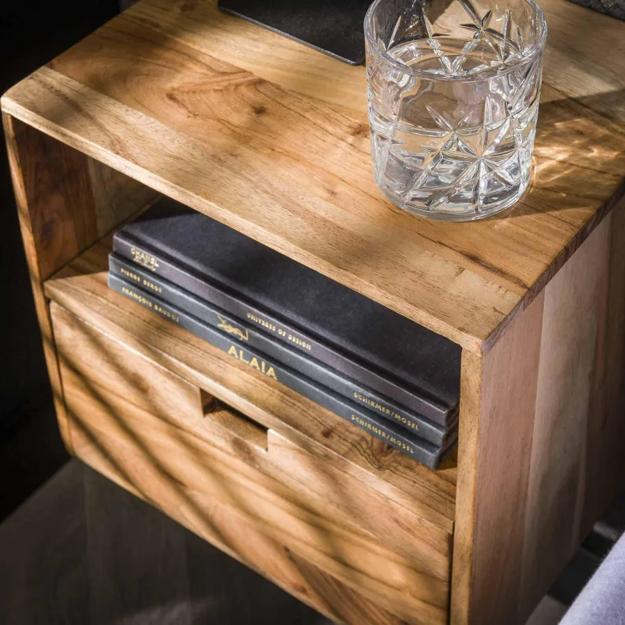 WoonStijl Nachtkastje set van 2 XS hangend flat New