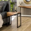 WoonStijl Nachtkastje Slice 1 lade set van 2 / Massief acacia naturel Best