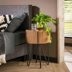 WoonStijl Nachtkastje tweak rond met 1 lade Sale