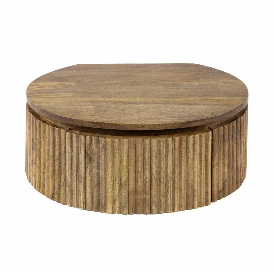 WoonStijl Nachtkastje wave rond