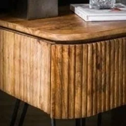WoonStijl Nachtkastje Wave staand met 1 lade Discount