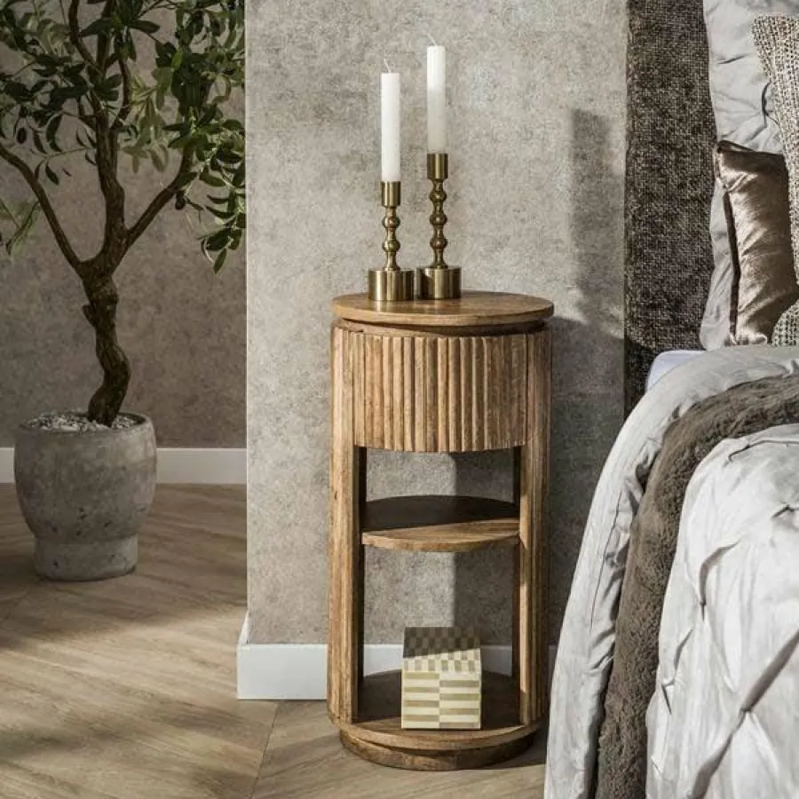 WoonStijl Nachtkastje Wave XS met 1 lade Discount