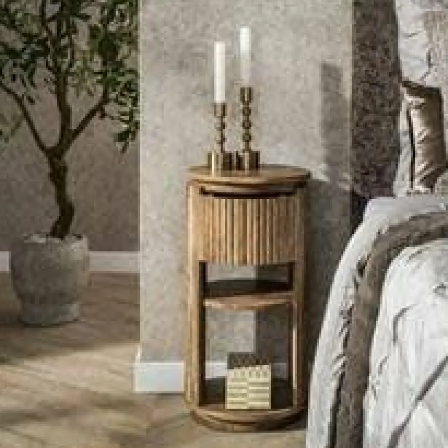 WoonStijl Nachtkastje Wave XS met 1 lade Discount